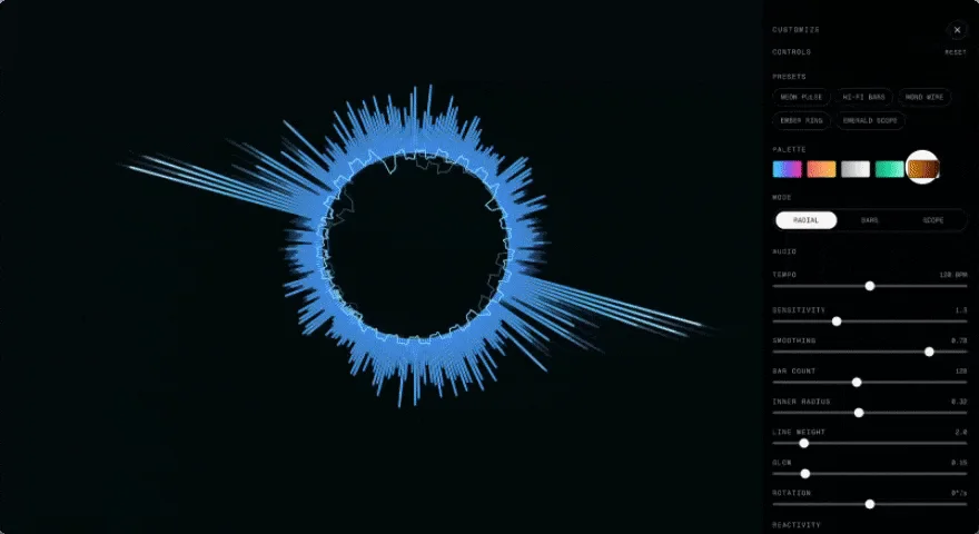 Visualizer — preview
